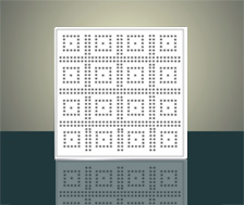 海龙穿孔吸音板 HL 1566	